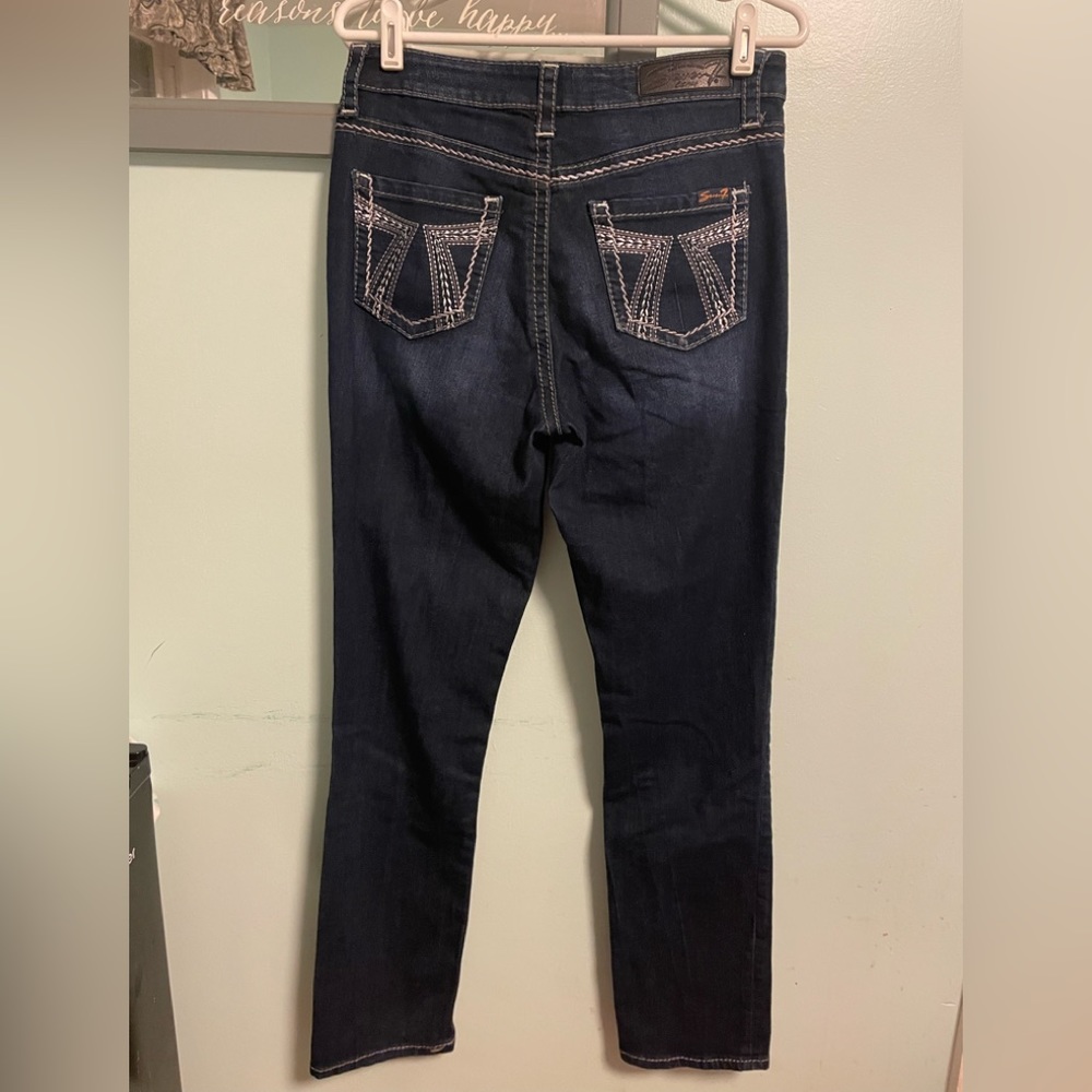 Seven7 slimming straight jeans size 10